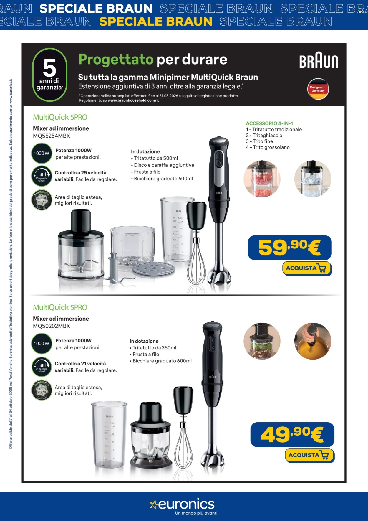 Volantino Euronics - 1/10/2025 - 24/10/2025. Pagina 5
