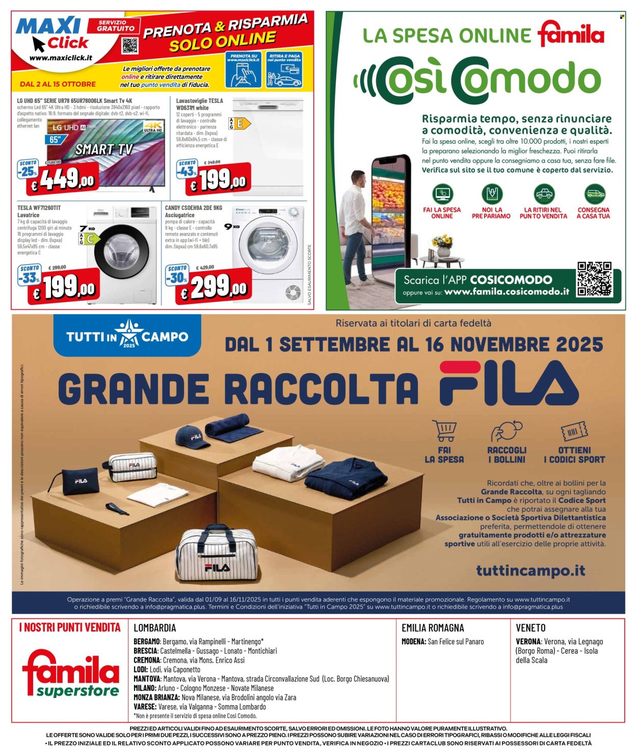 Volantino Famila - 2/10/2025 - 15/10/2025. Pagina 24