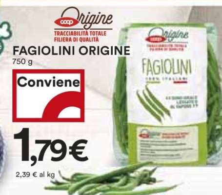 FAGIOLINI ORIGINE