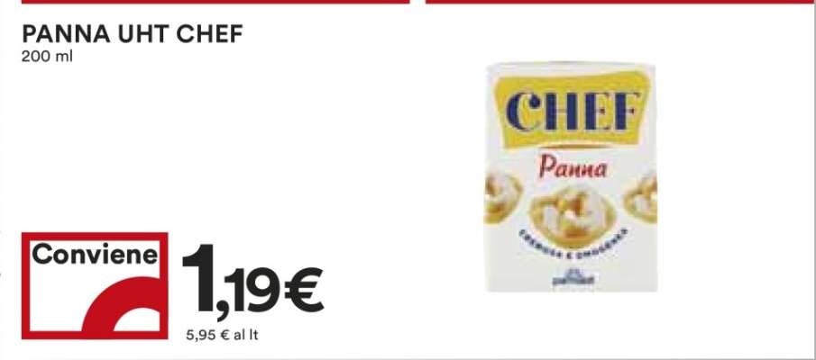 PANNA UHT CHEF