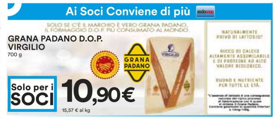 Grana Padano D.O.P. Virgilio