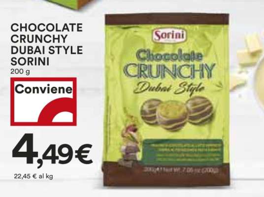 CHOCOLATE CRUNCHY DUBAI STYLE SORINI