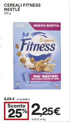 CEREALI FITNESS NESTLÉ