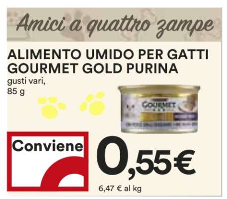 Alimento umido per gatti Gourmet Gold Purina