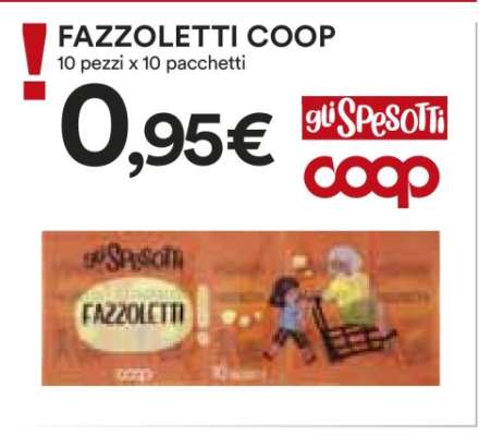 FAZZOLETTI COOP