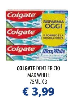 COLGATE Dentifricio Max White