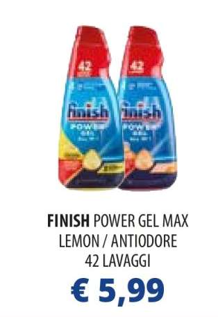 FINISH POWER GEL MAX LEMON / ANTIODORE