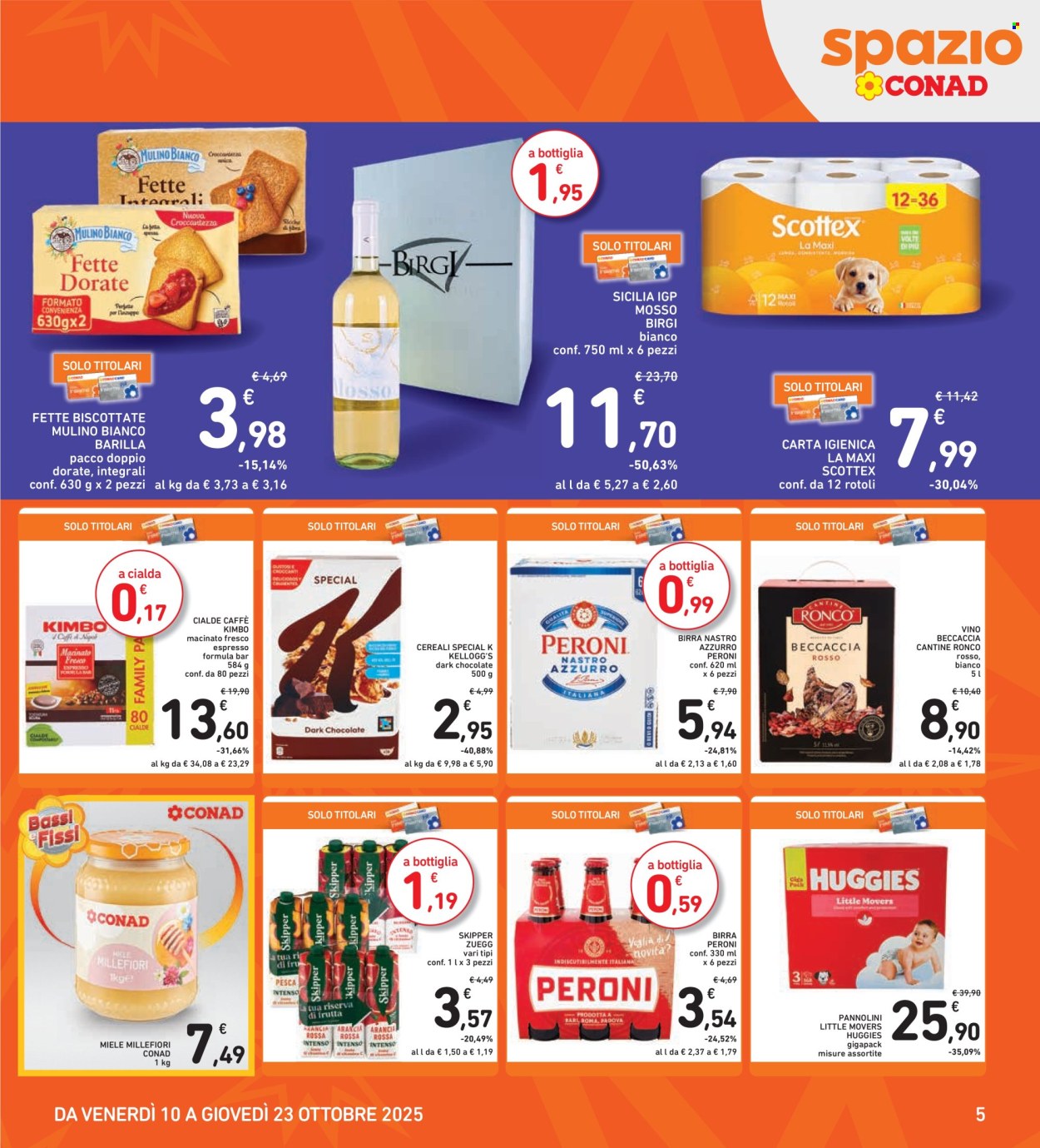 Volantino Conad - 10/10/2025 - 23/10/2025. Pagina 5