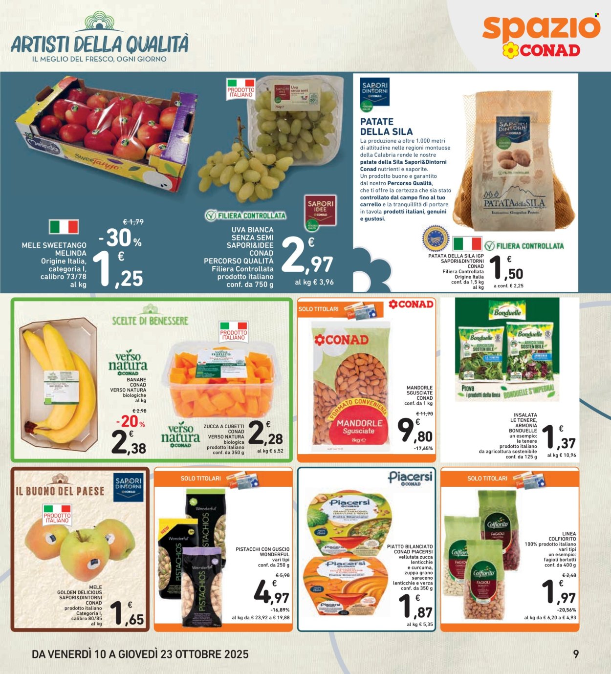 Volantino Conad - 10/10/2025 - 23/10/2025. Pagina 9