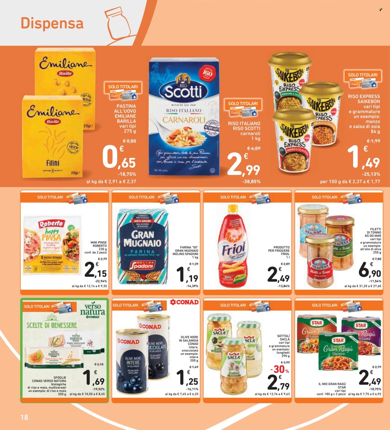 Volantino Conad - 10/10/2025 - 23/10/2025. Pagina 18