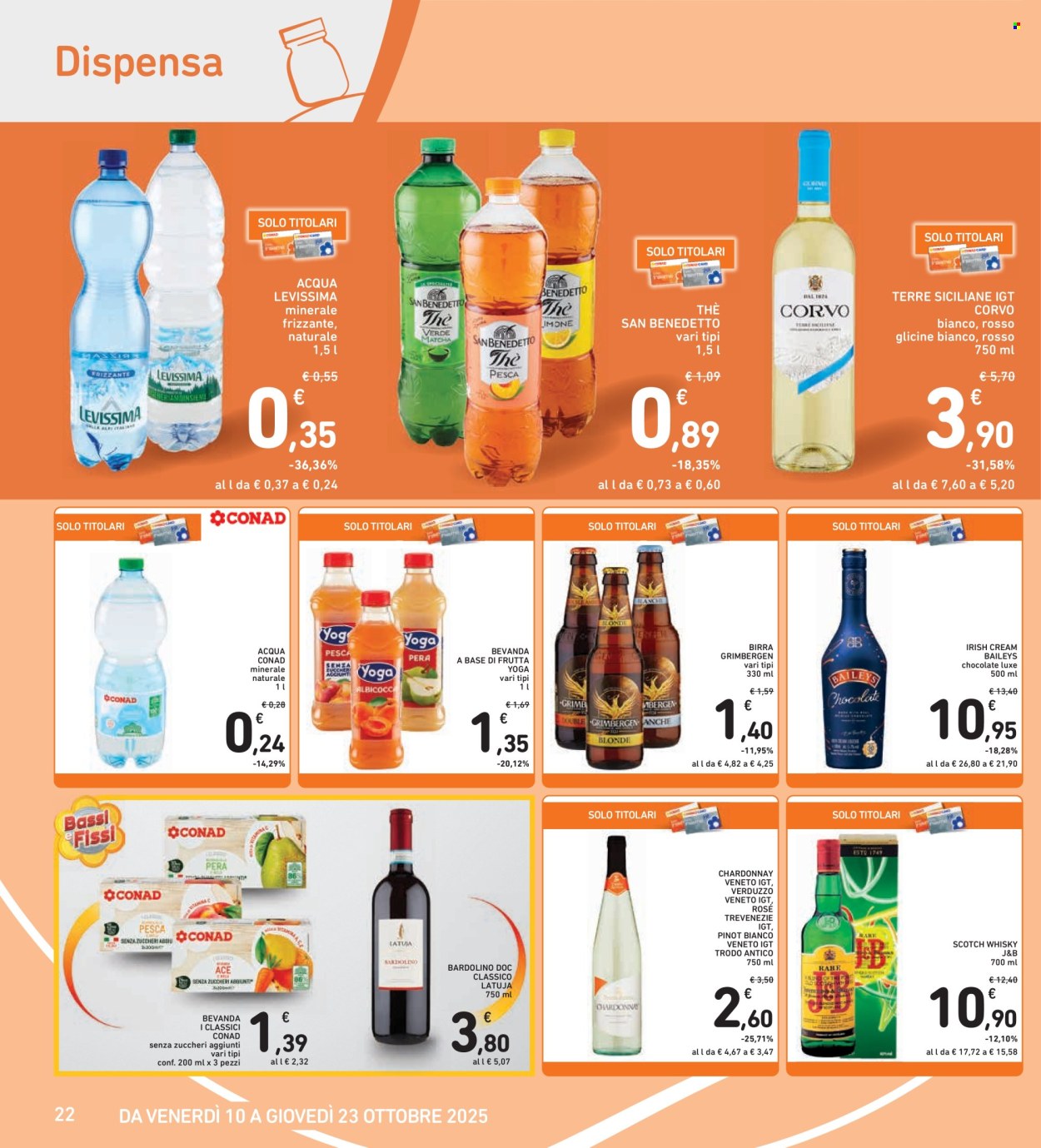 Volantino Conad - 10/10/2025 - 23/10/2025. Pagina 22