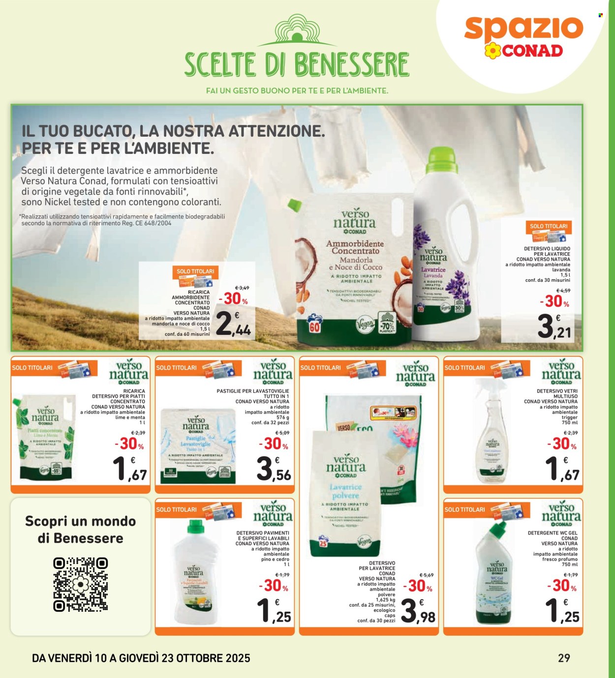Volantino Conad - 10/10/2025 - 23/10/2025. Pagina 29