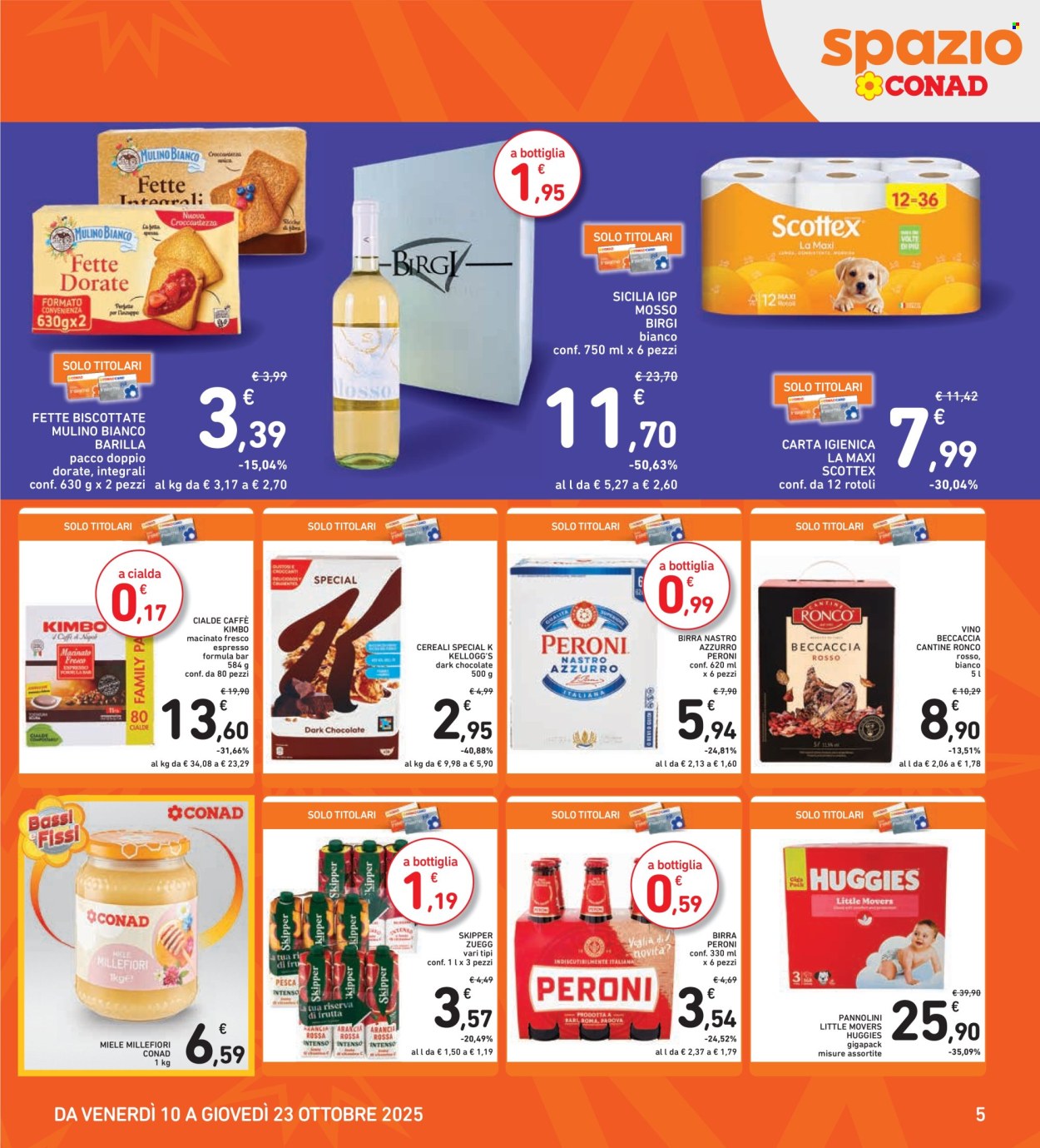 Volantino Conad - 10/10/2025 - 23/10/2025. Pagina 5