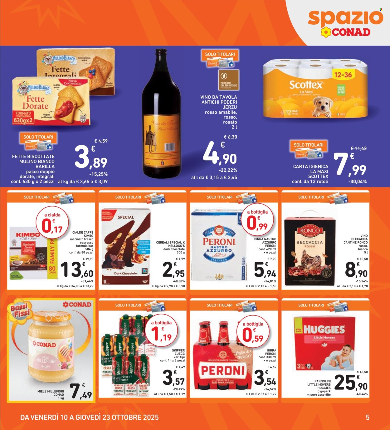 Volantino Conad - 10/10/2025 - 23/10/2025. Pagina 5