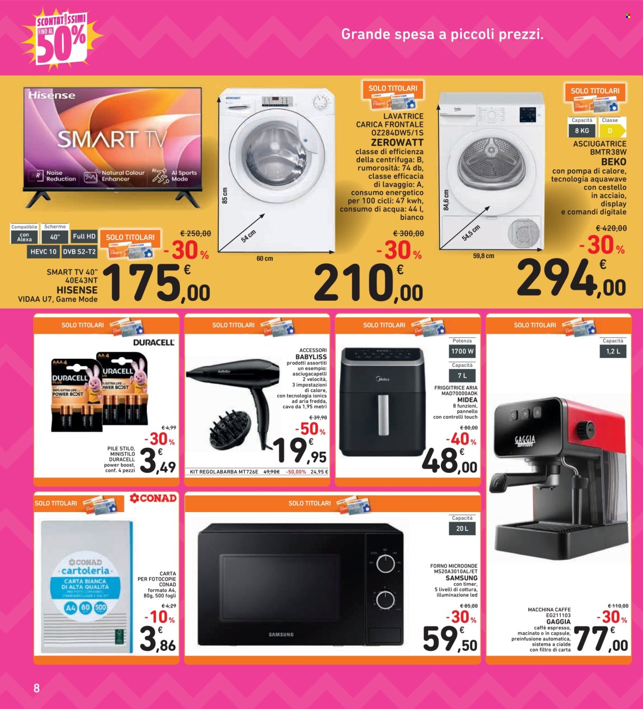 Volantino Conad - 10/10/2025 - 23/10/2025. Pagina 8