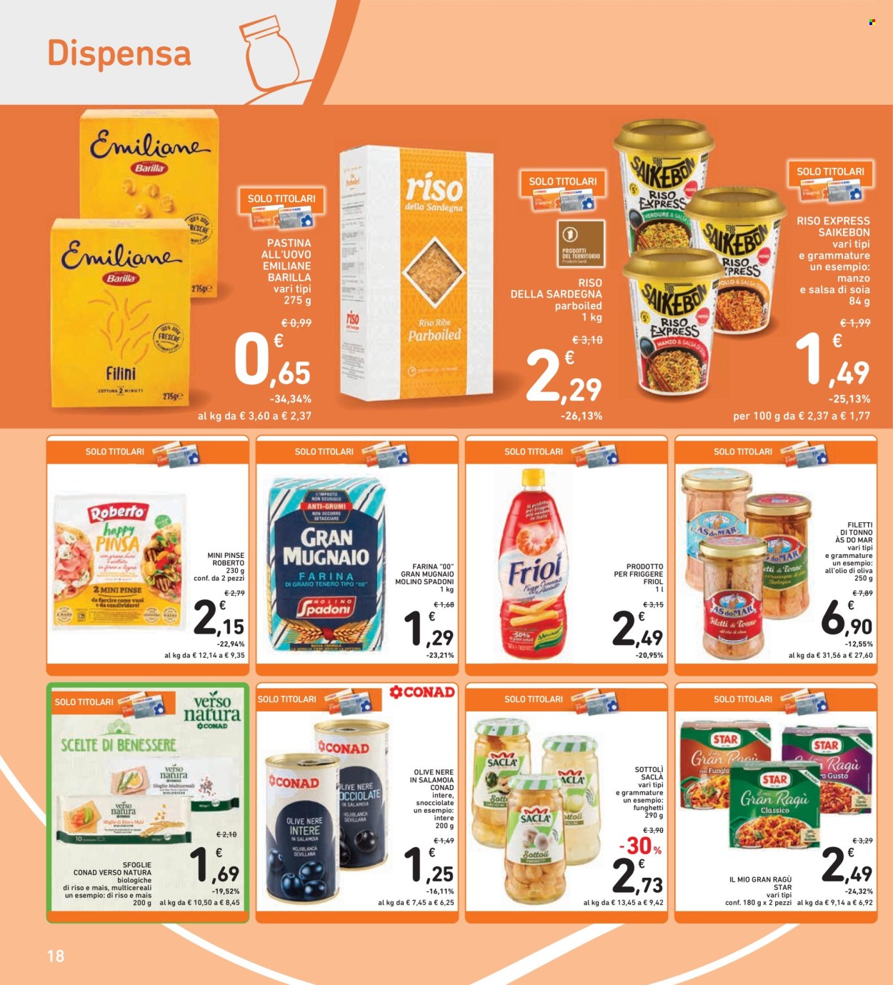 Volantino Conad - 10/10/2025 - 23/10/2025. Pagina 18