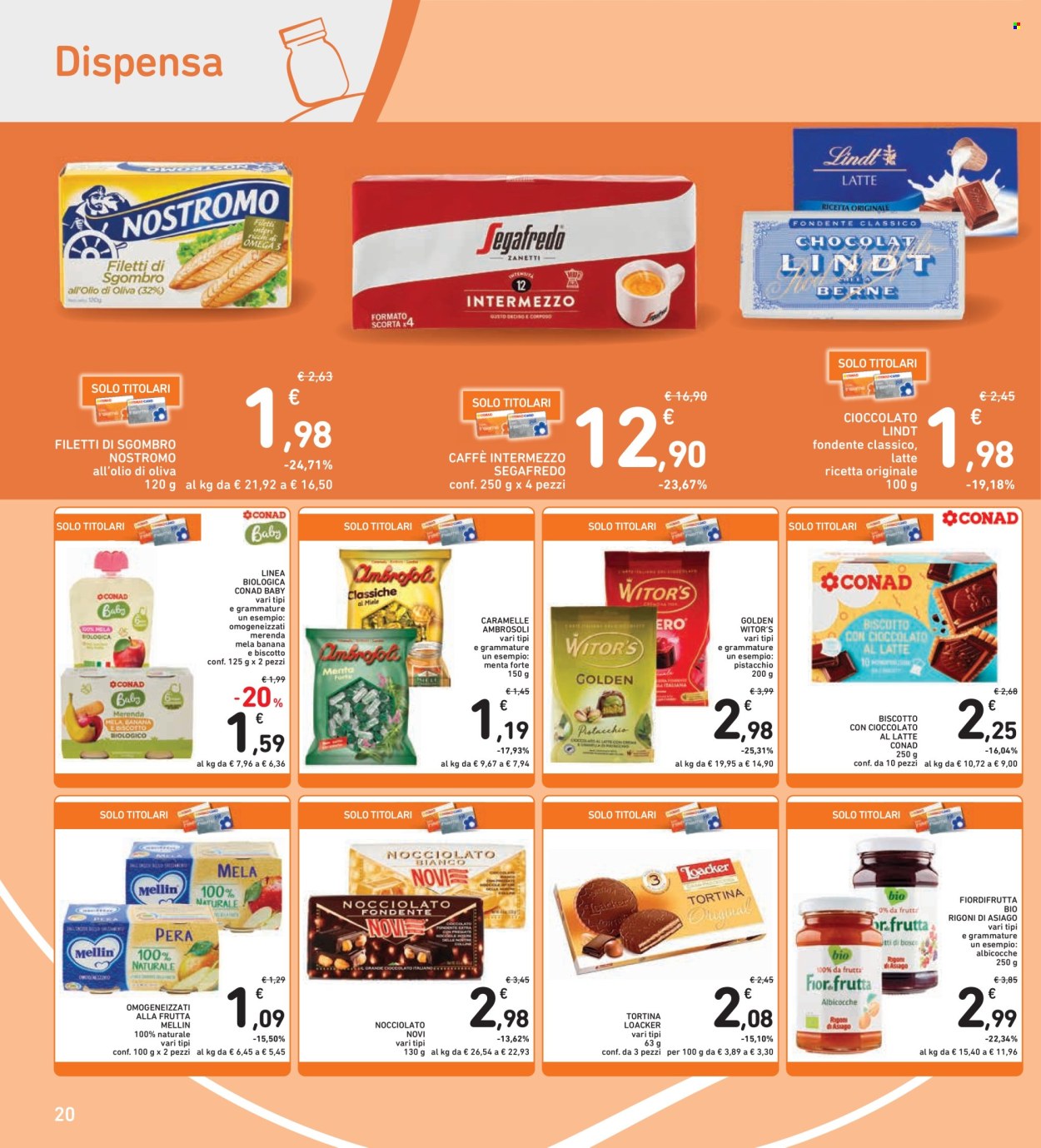 Volantino Conad - 10/10/2025 - 23/10/2025. Pagina 20