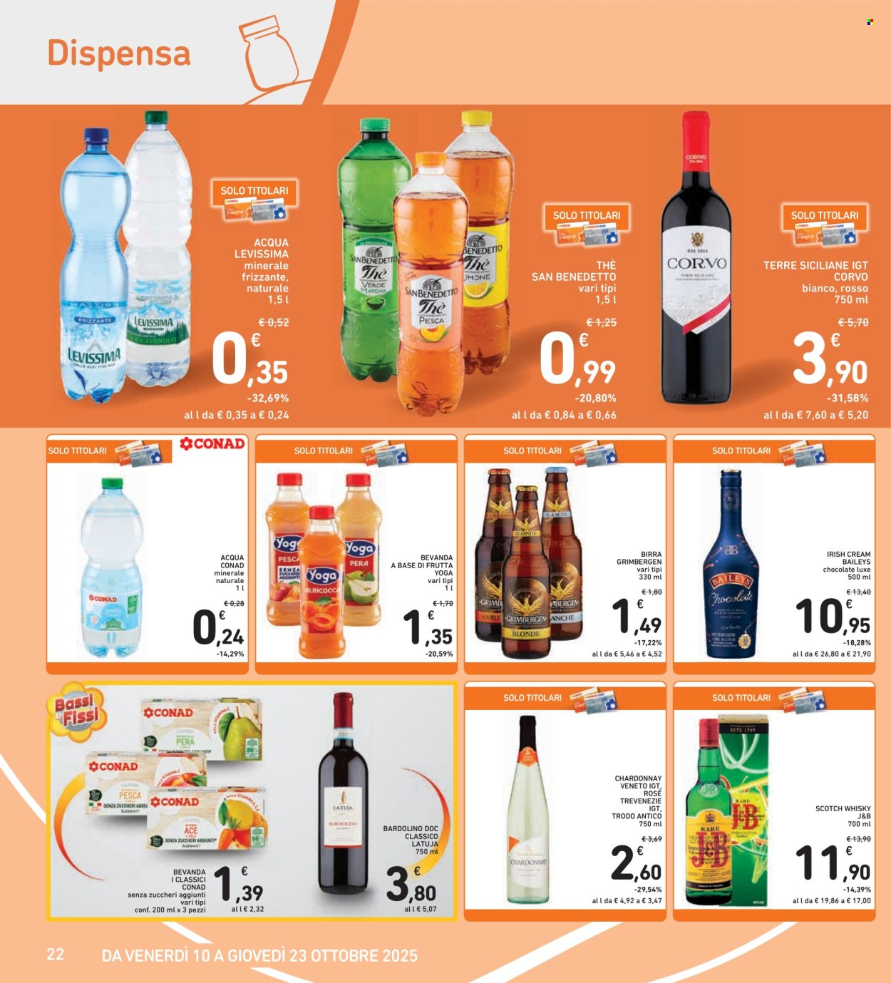 Volantino Conad - 10/10/2025 - 23/10/2025. Pagina 22
