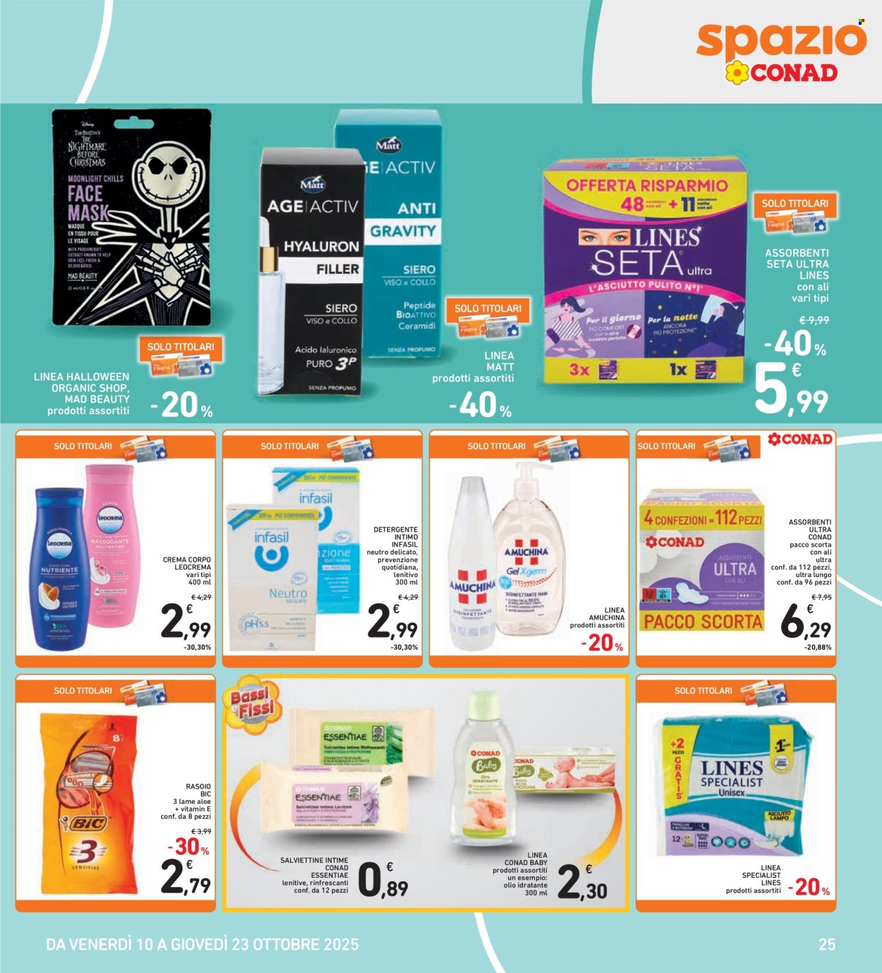 Volantino Conad - 10/10/2025 - 23/10/2025. Pagina 25