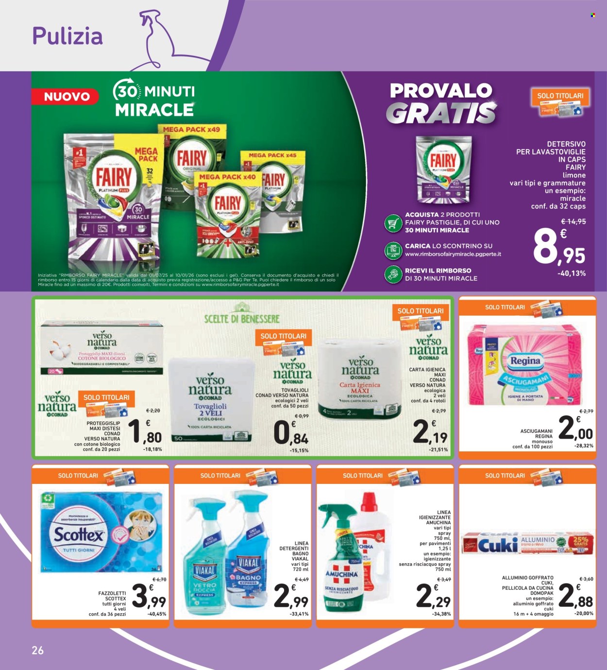 Volantino Conad - 10/10/2025 - 23/10/2025. Pagina 26