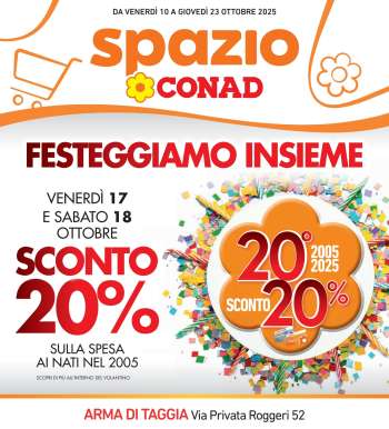 Volantino Conad - 10/10/2025 - 23/10/2025.