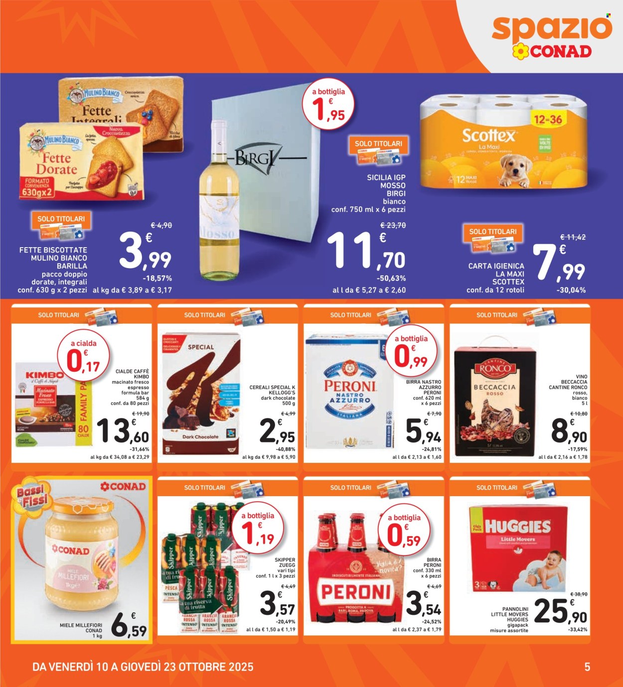Volantino Conad - 10/10/2025 - 23/10/2025. Pagina 5