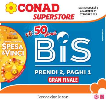 Volantino Conad - 8/10/2025 - 21/10/2025.