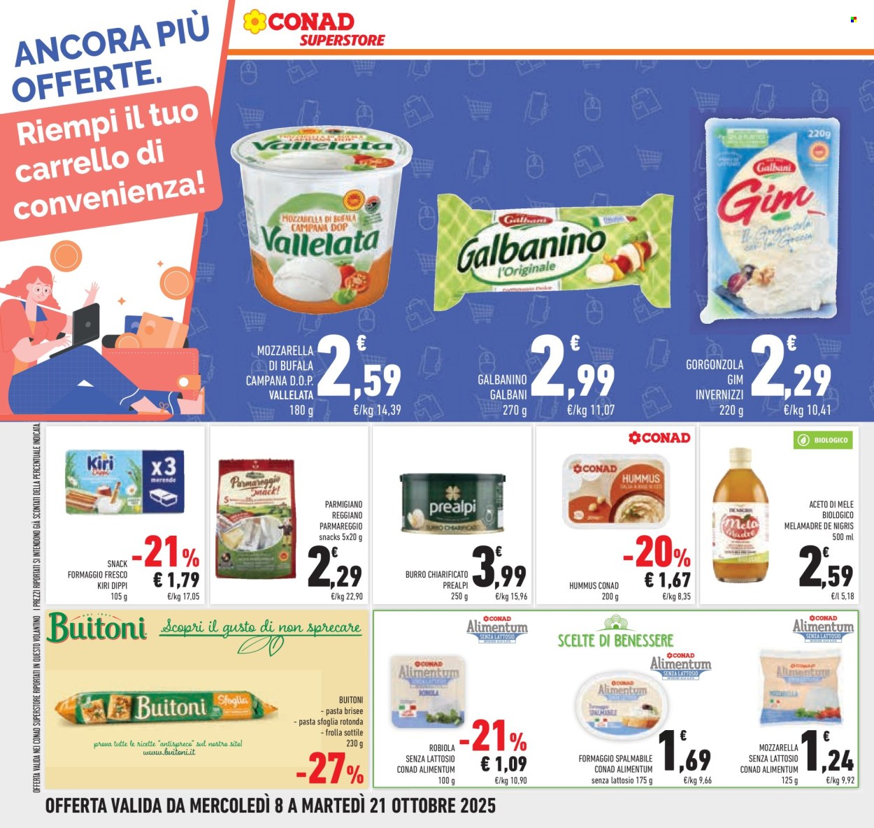 Volantino Conad - 8/10/2025 - 21/10/2025. Pagina 34