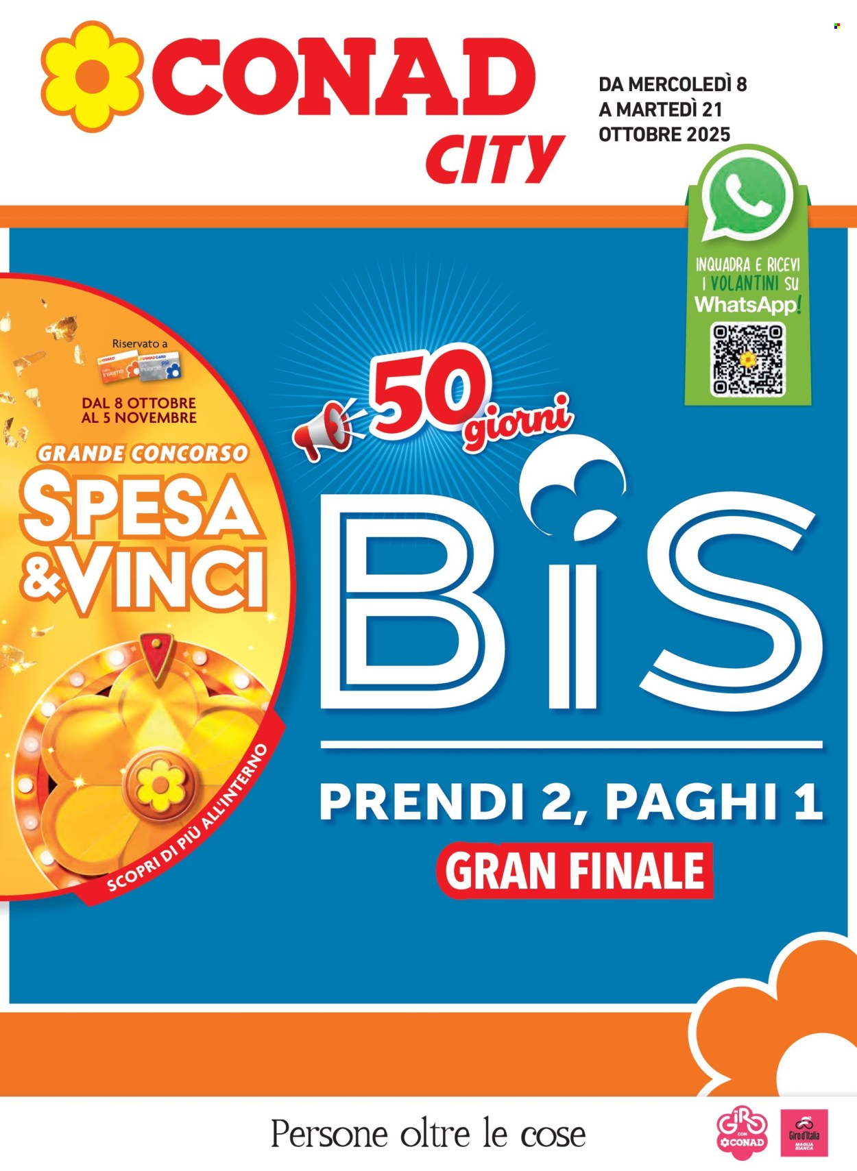Volantino Conad - 8/10/2025 - 21/10/2025. Pagina 1