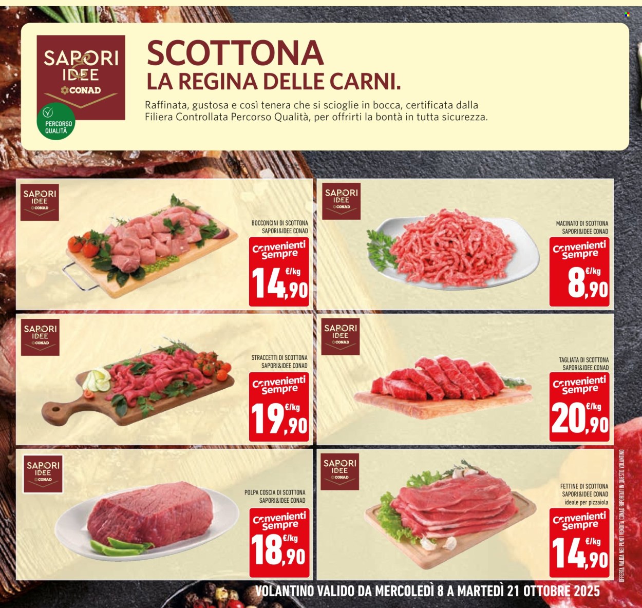 Volantino Conad - 8/10/2025 - 21/10/2025. Pagina 17