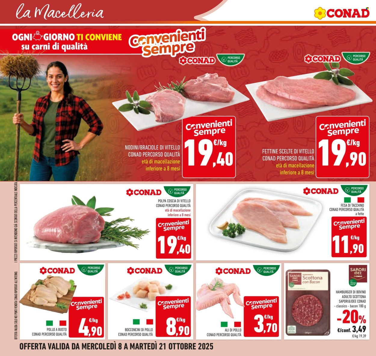 Volantino Conad - 8/10/2025 - 21/10/2025. Pagina 18