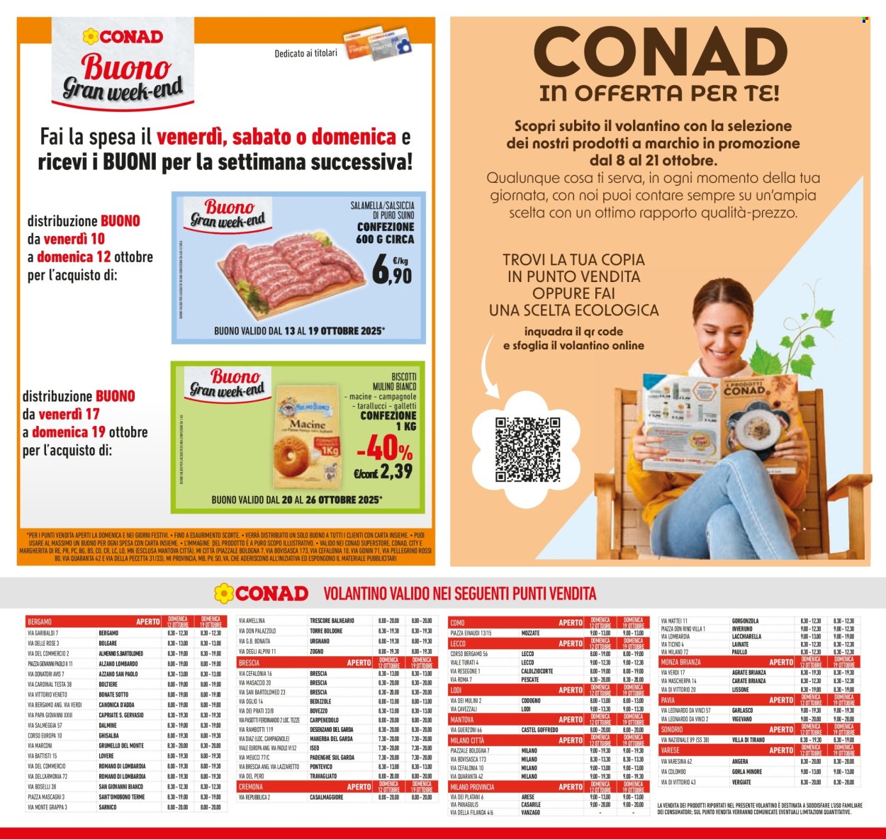Volantino Conad - 8/10/2025 - 21/10/2025. Pagina 50