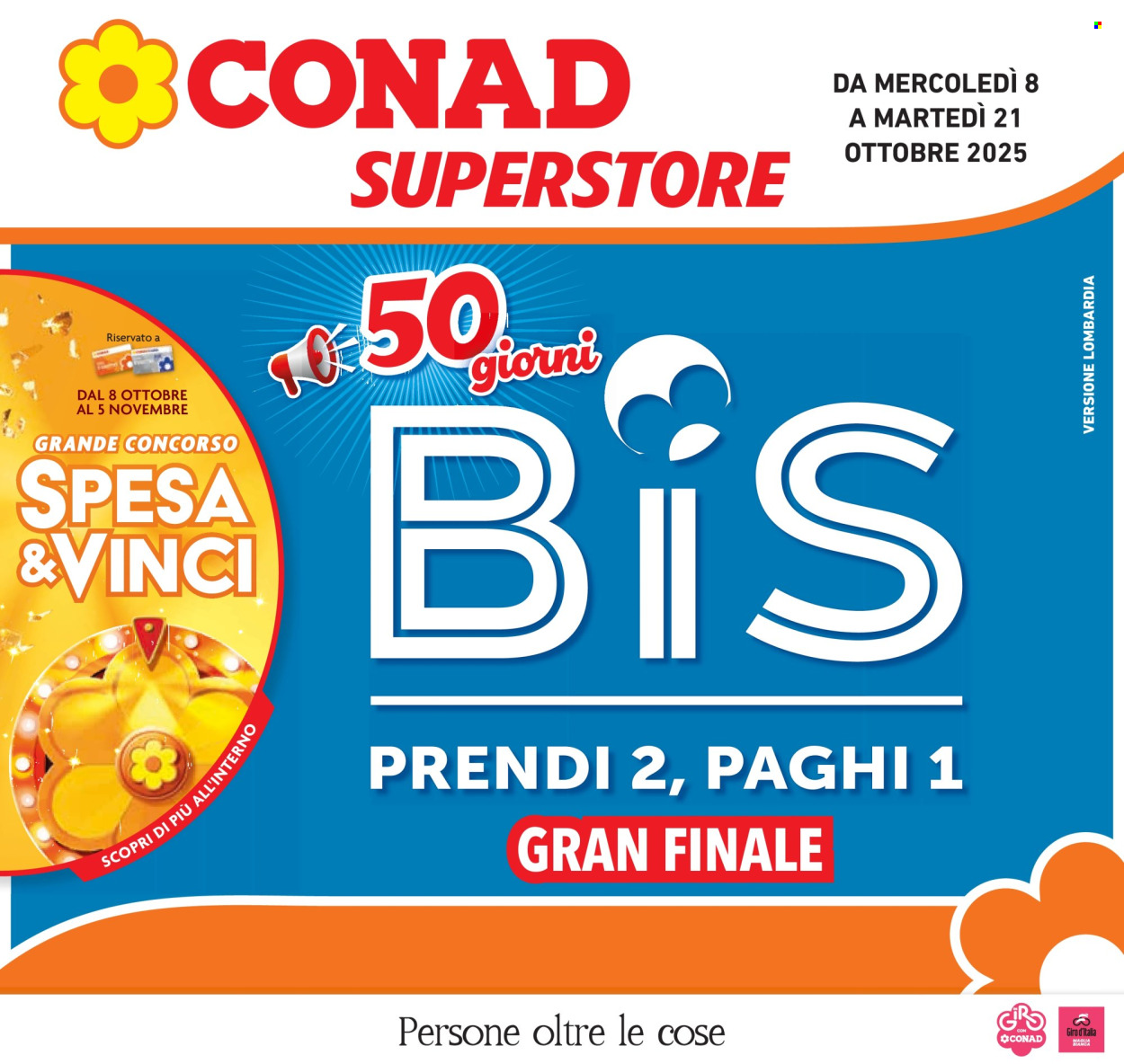 Volantino Conad - 8/10/2025 - 21/10/2025. Pagina 1