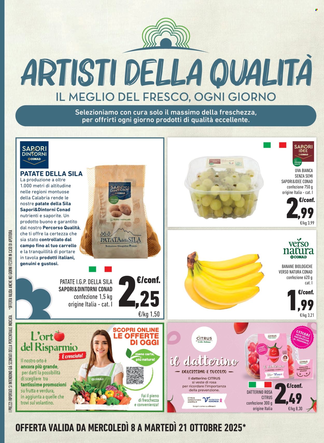 Volantino Conad - 8/10/2025 - 21/10/2025. Pagina 20