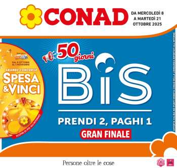 Volantino Conad - 8/10/2025 - 21/10/2025.