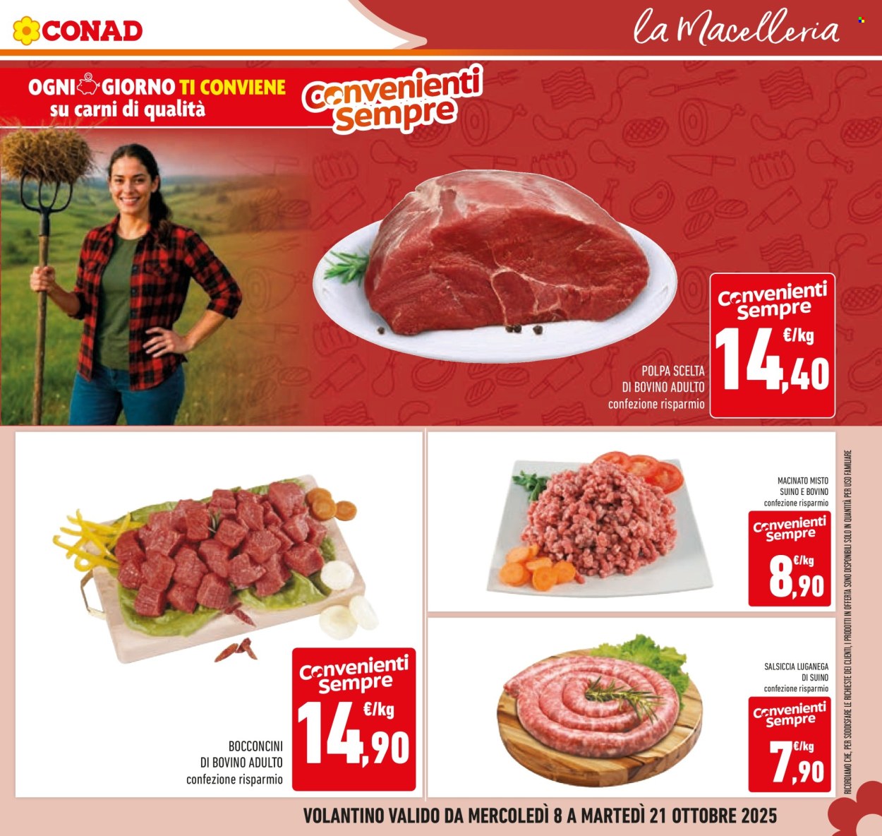 Volantino Conad - 8/10/2025 - 21/10/2025. Pagina 17
