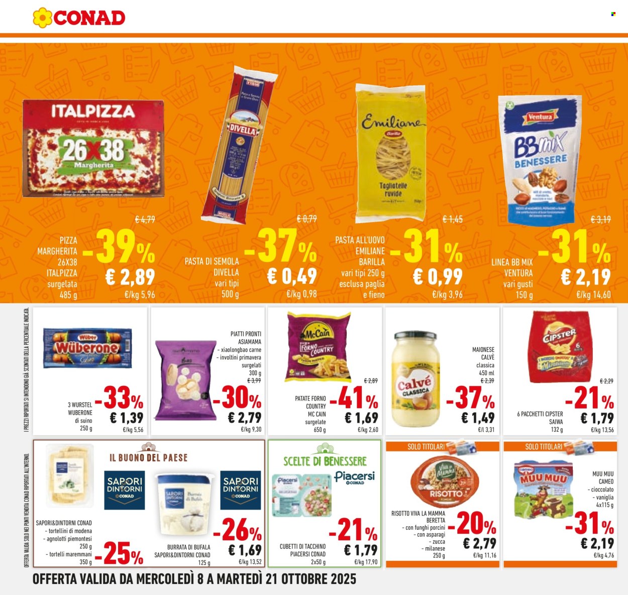 Volantino Conad - 8/10/2025 - 21/10/2025. Pagina 30