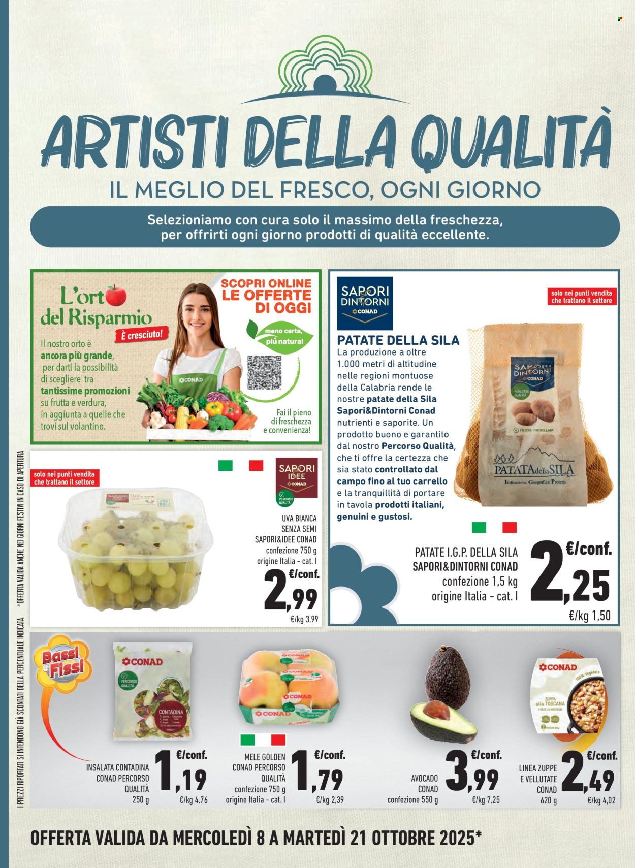Volantino Conad - 8/10/2025 - 21/10/2025. Pagina 20