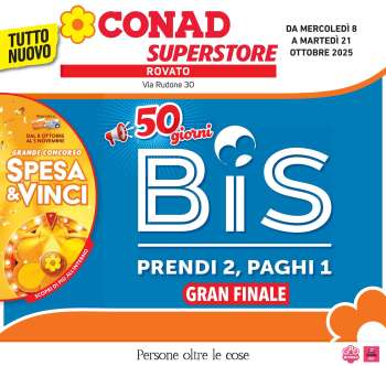 Volantino Conad - 8/10/2025 - 21/10/2025.