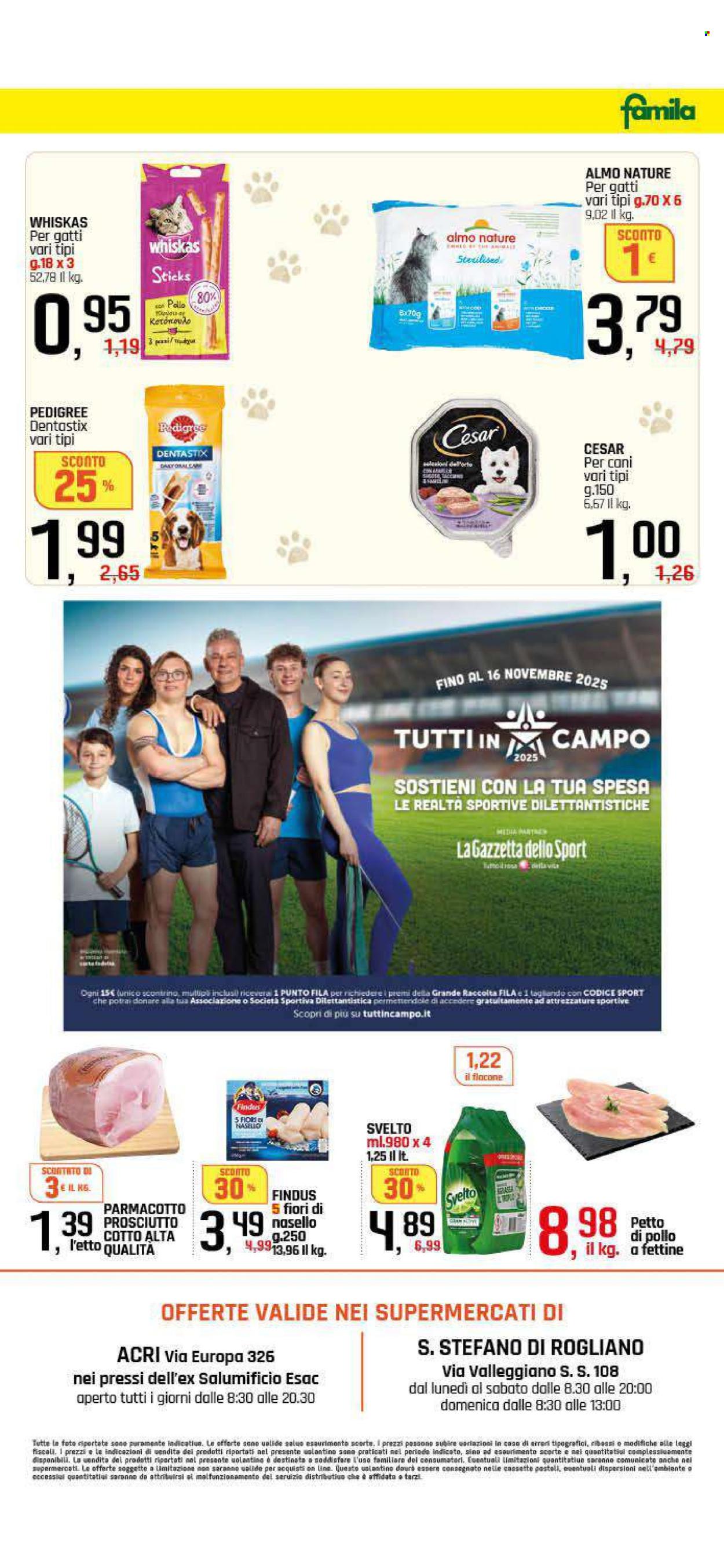 Volantino Famila - 2/10/2025 - 11/10/2025. Pagina 34