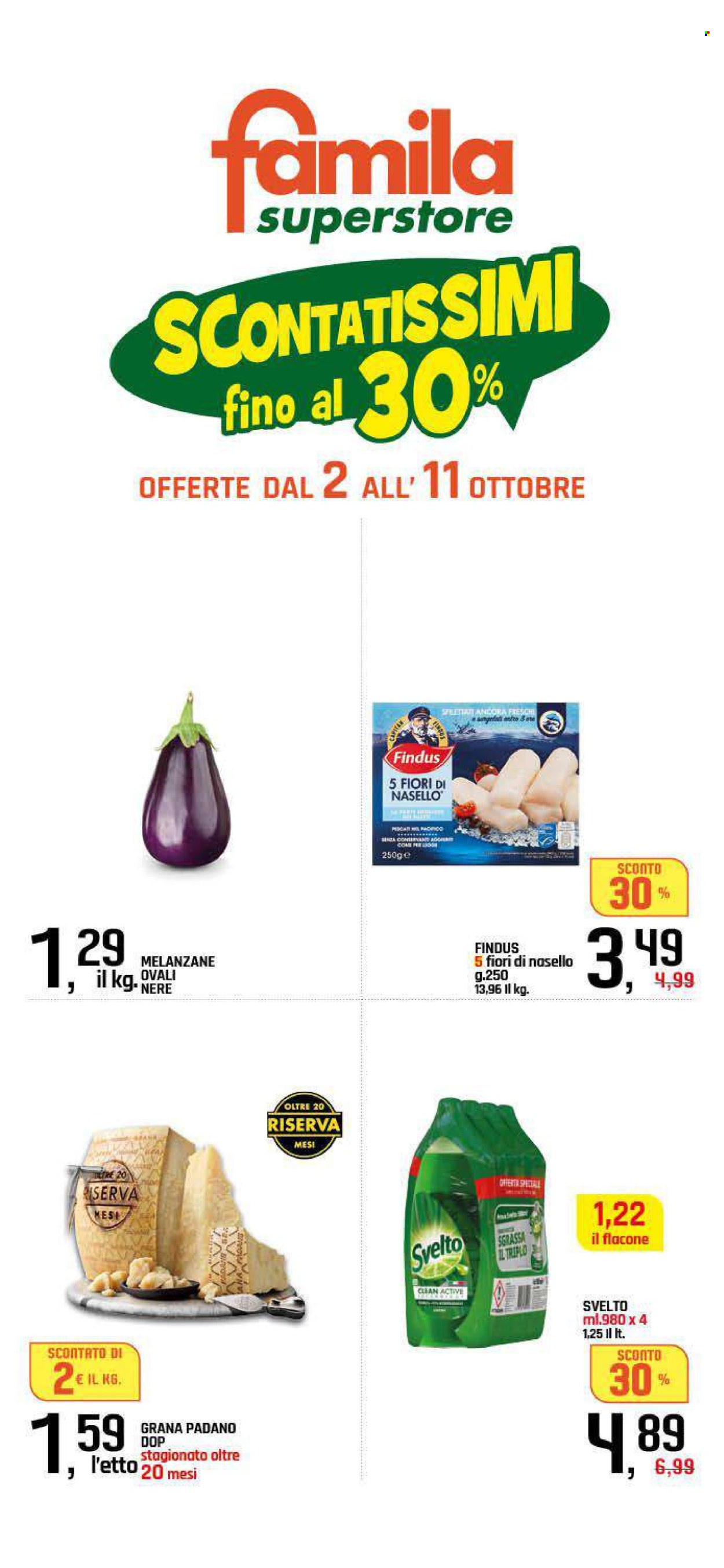Volantino Famila - 2/10/2025 - 11/10/2025. Pagina 1