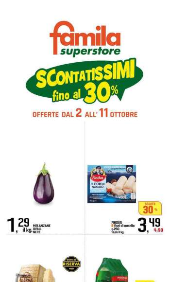 Volantino Famila - 2/10/2025 - 11/10/2025.
