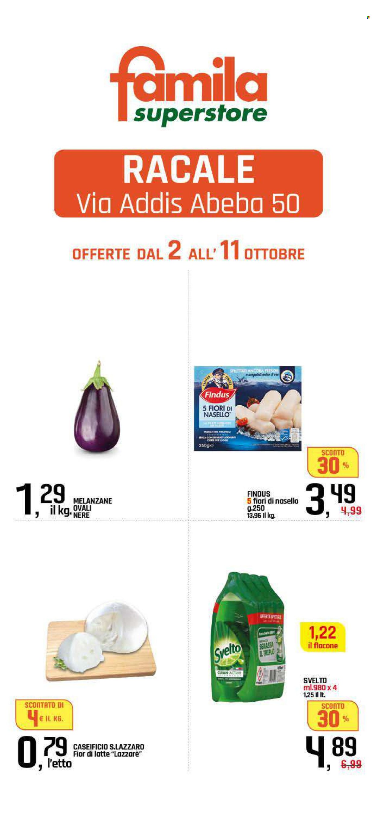 Volantino Famila - 2/10/2025 - 11/10/2025. Pagina 1