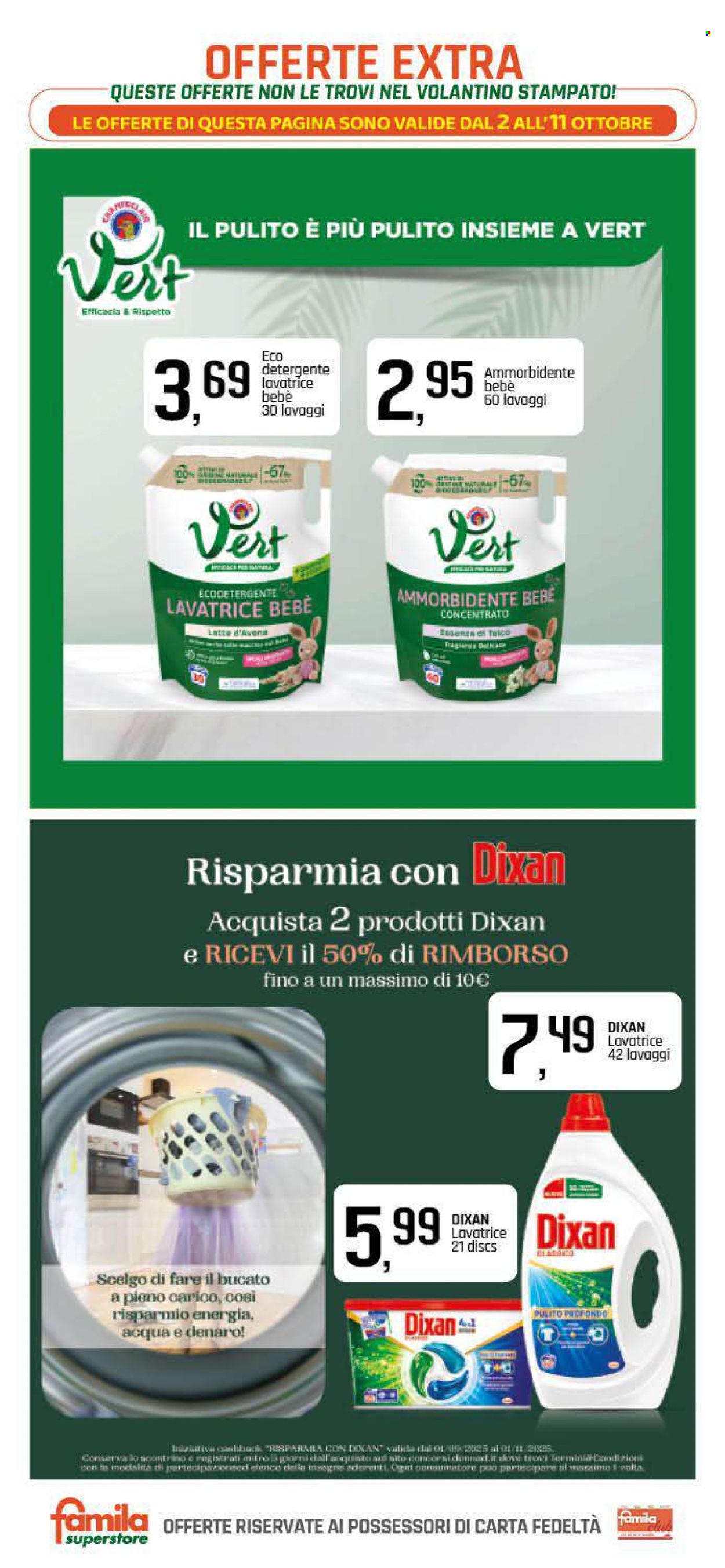 Volantino Famila - 2/10/2025 - 11/10/2025. Pagina 25