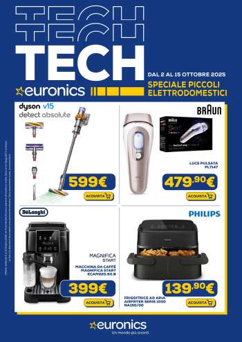 Volantino Euronics - 2/10/2025 - 15/10/2025.