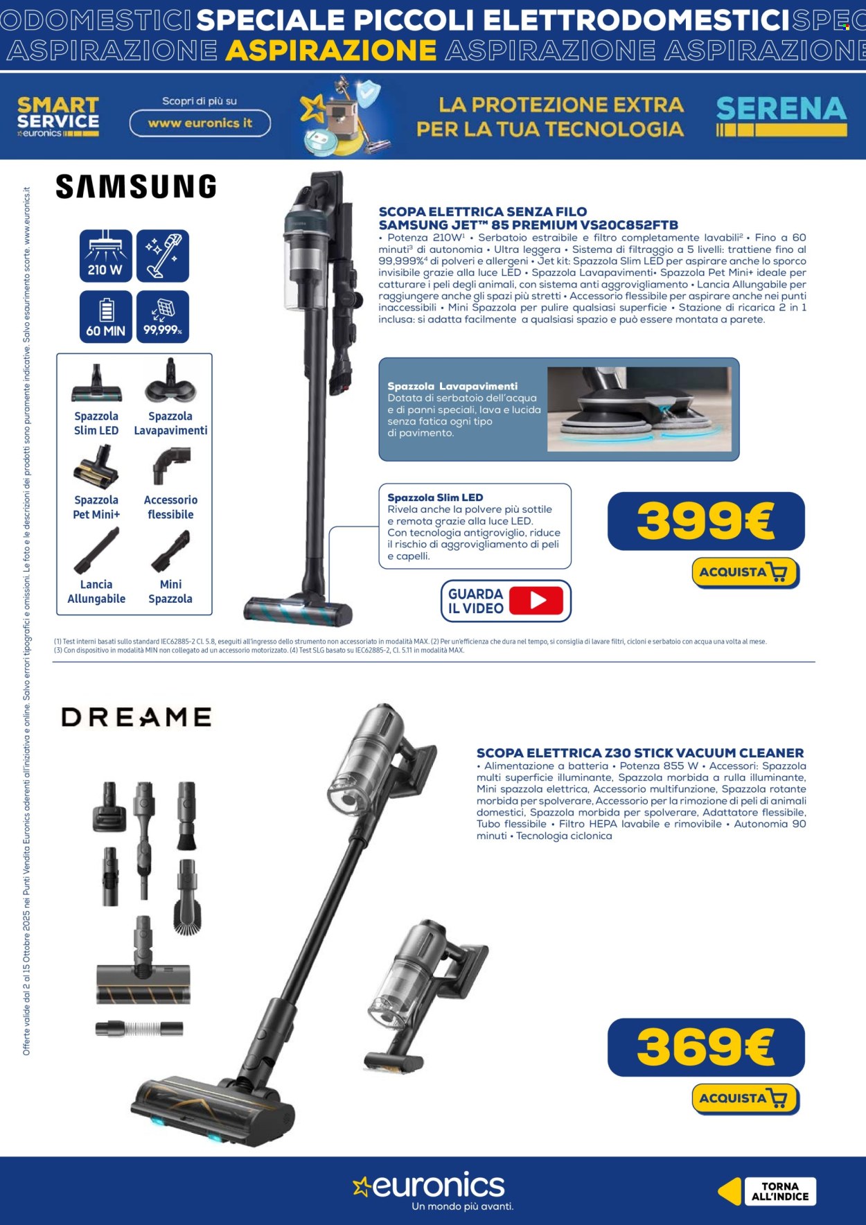 Volantino Euronics - 2/10/2025 - 15/10/2025. Pagina 4