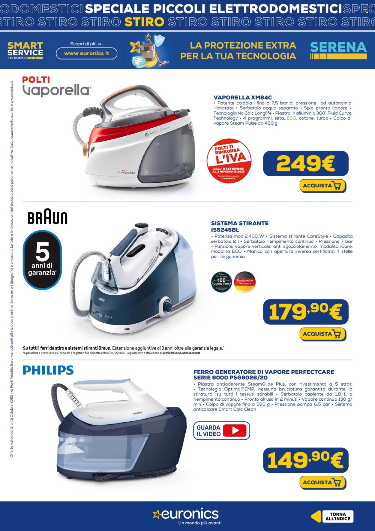Volantino Euronics - 2/10/2025 - 15/10/2025. Pagina 10