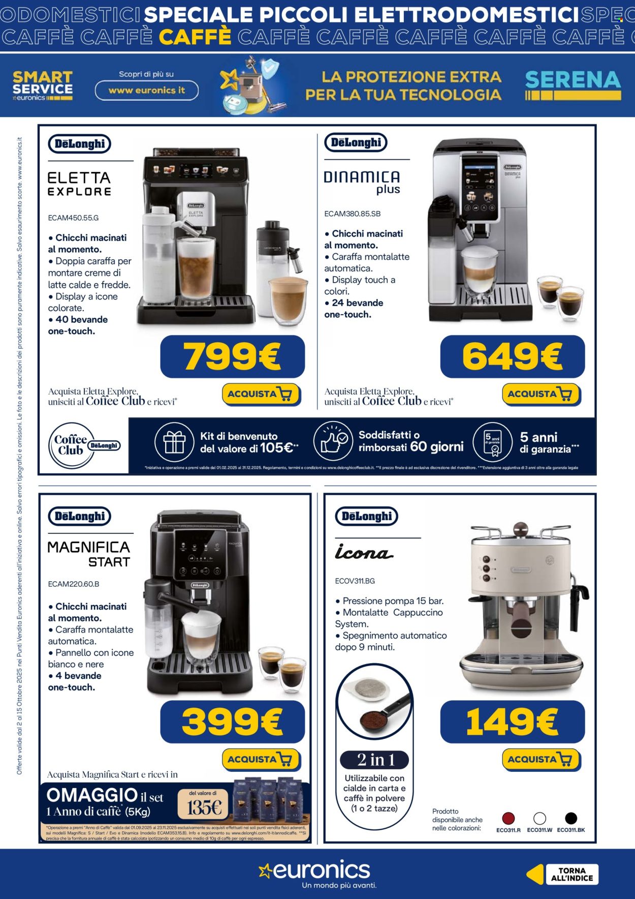Volantino Euronics - 2/10/2025 - 15/10/2025. Pagina 15