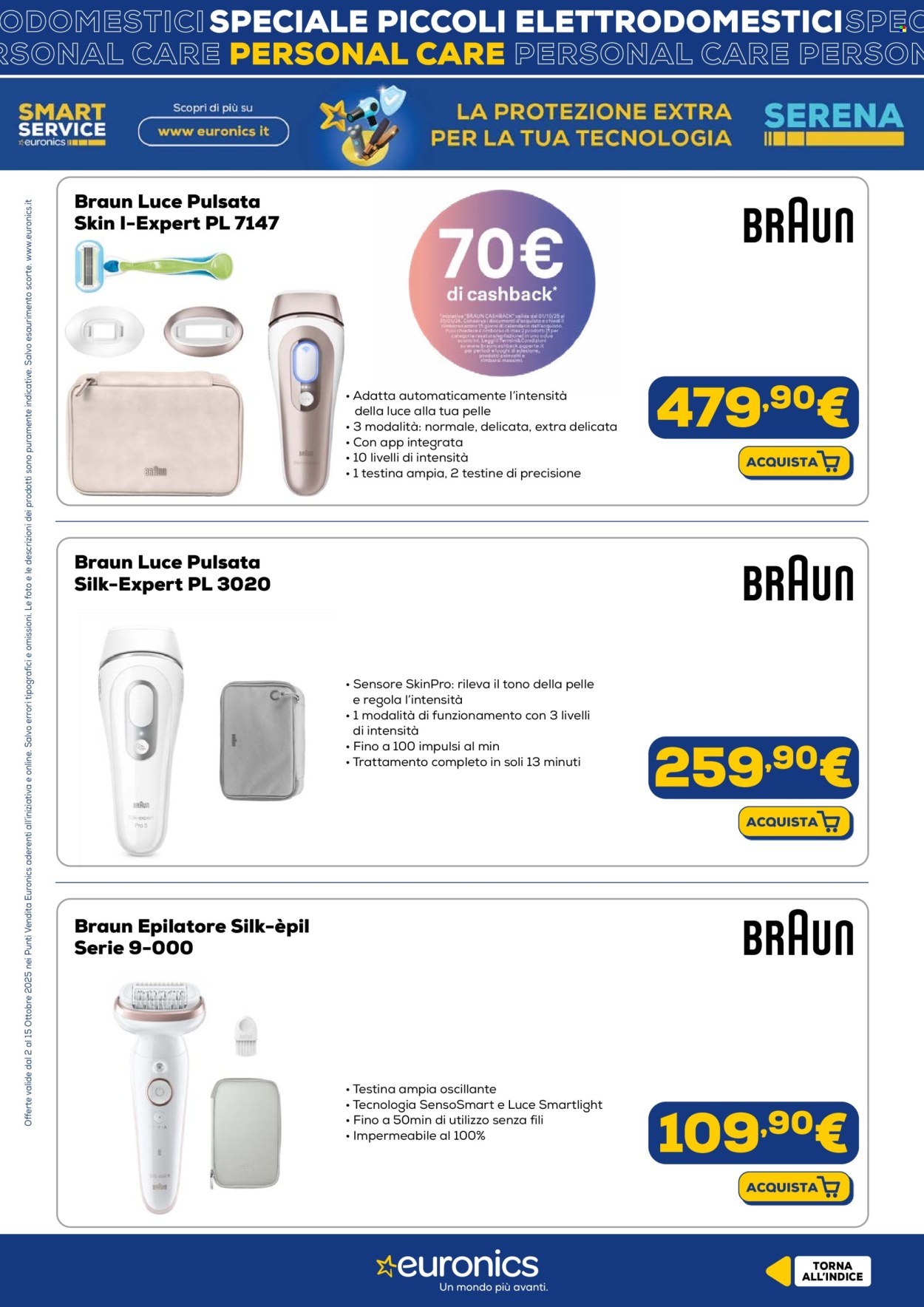 Volantino Euronics - 2/10/2025 - 15/10/2025. Pagina 23