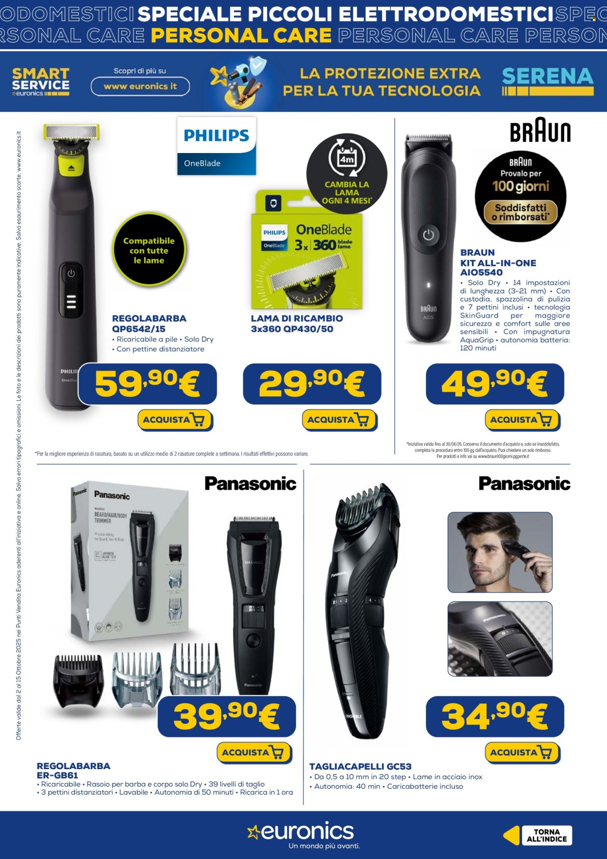 Volantino Euronics - 2/10/2025 - 15/10/2025. Pagina 25